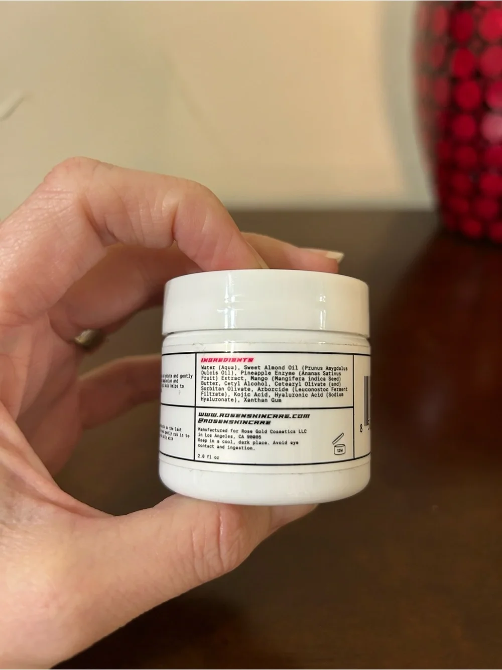Rosin Skincare Tropics Moisturizer 2 oz